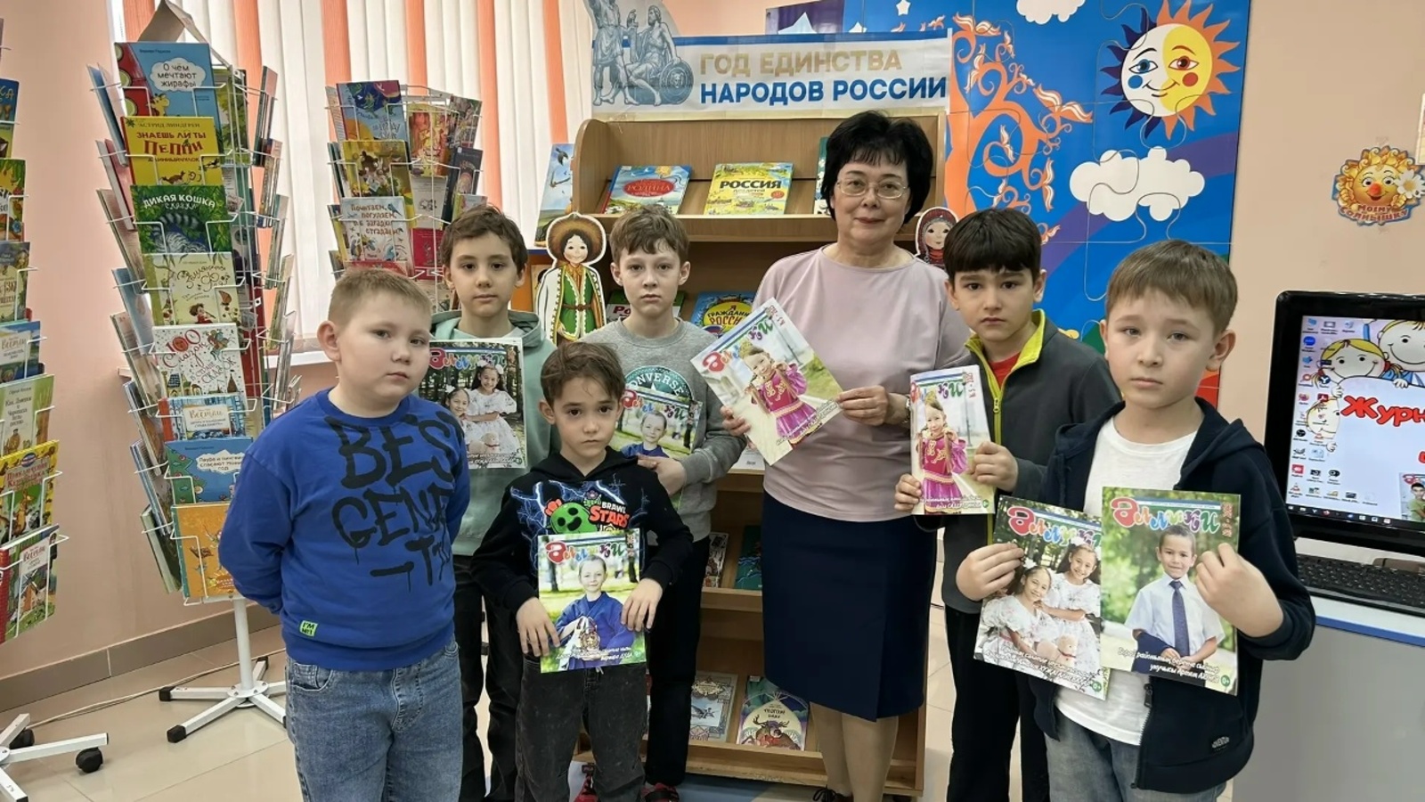 Китап белән дус баланың хәтере яхшы була!