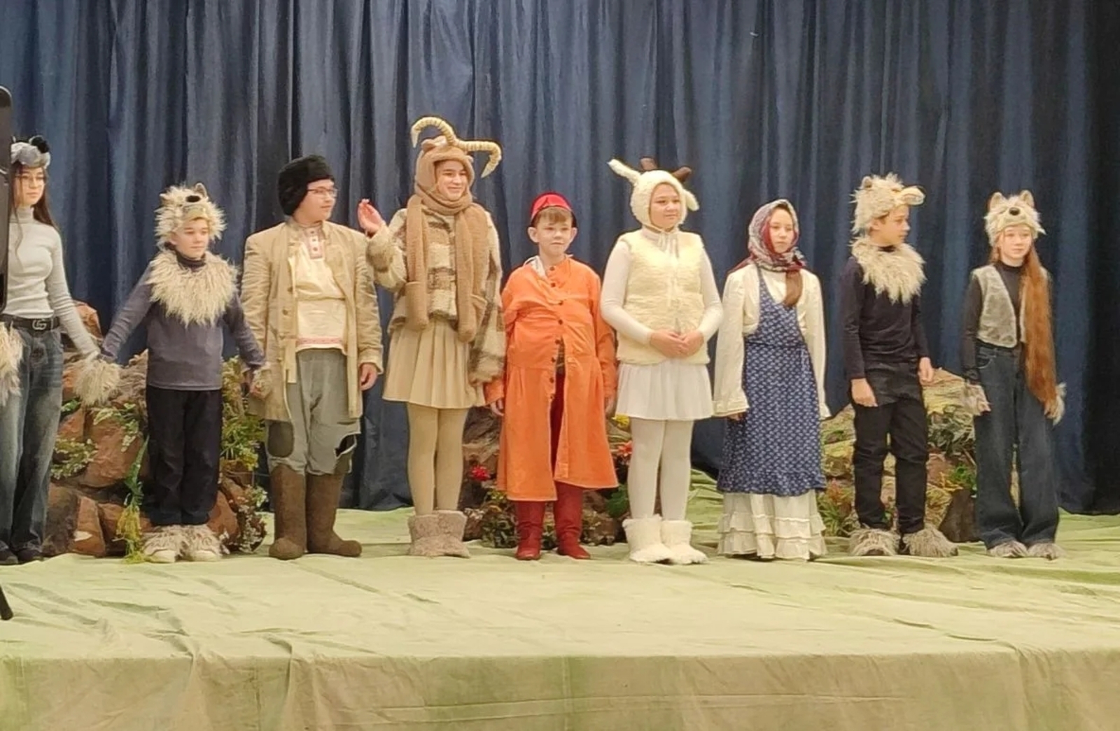 Гимназия сәхнәсендә – премьера!