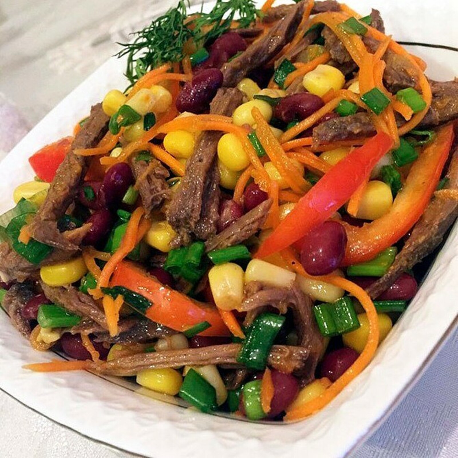 “Җылы салат”